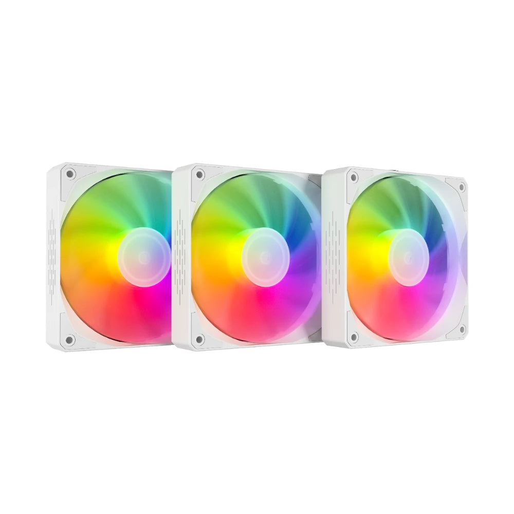 Thunder Case Fan Tornado TCS-90 ARGB Kit White -3 Fans Thunder Case Fan Tornado TCS-90 ARGB Kit White -3 Fans